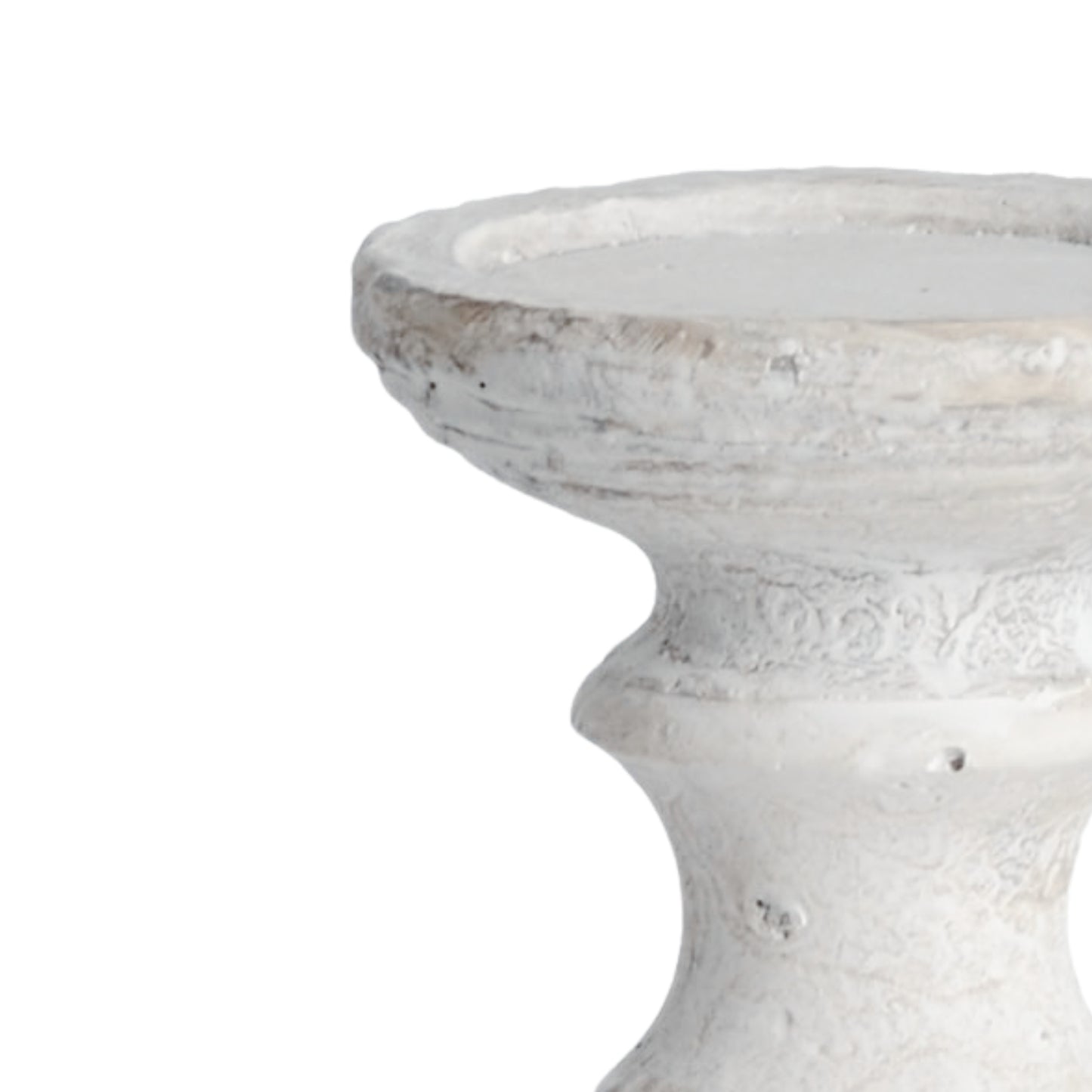 Small Stone Candle Holder - Candle Sticks from the Quanta Home collection.