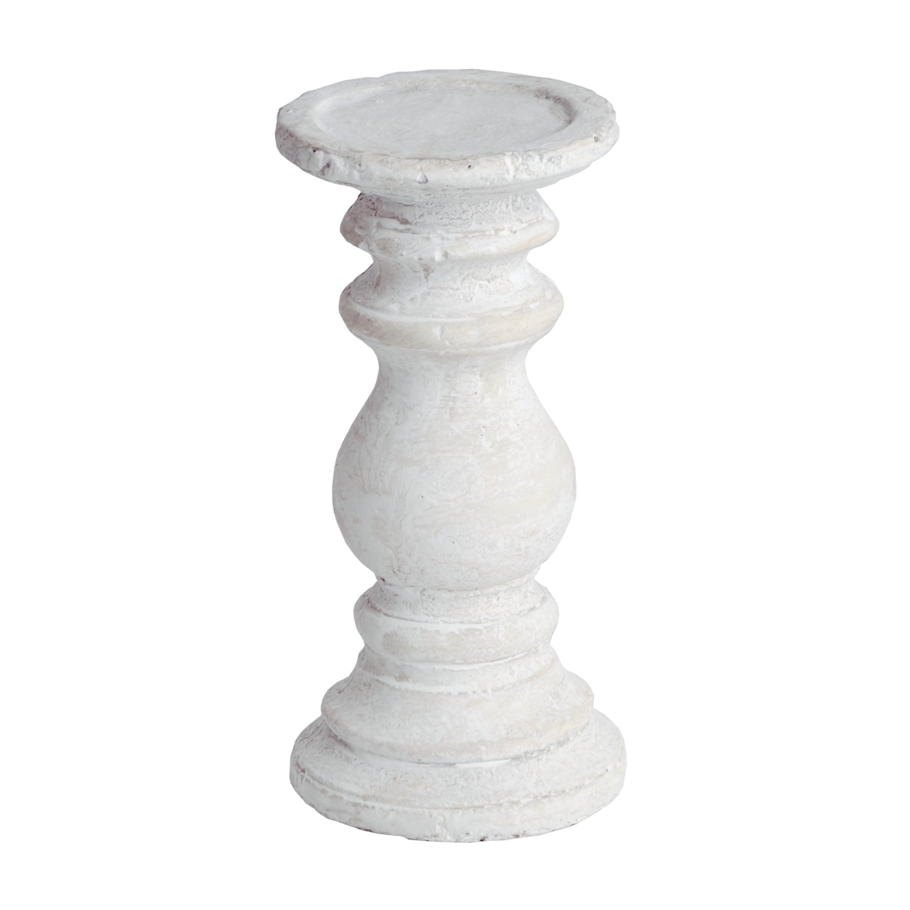 Small Stone Candle Holder - Candle Sticks from the Quanta Home collection.
