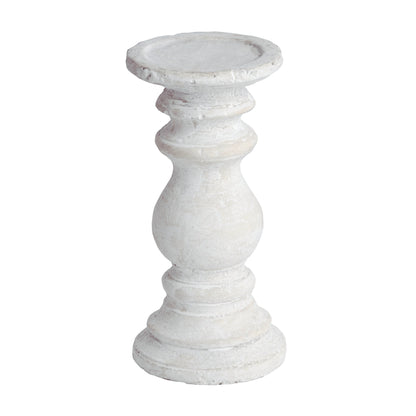 Small Stone Candle Holder - Candle Sticks from the Quanta Home collection.