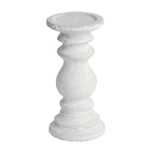 Small Stone Candle Holder - Candle Sticks from the Quanta Home collection.
