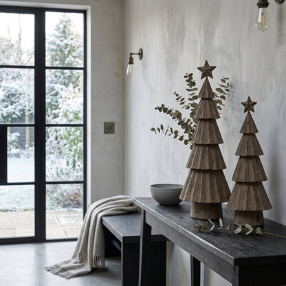Large Rustic Bough Tree With Star