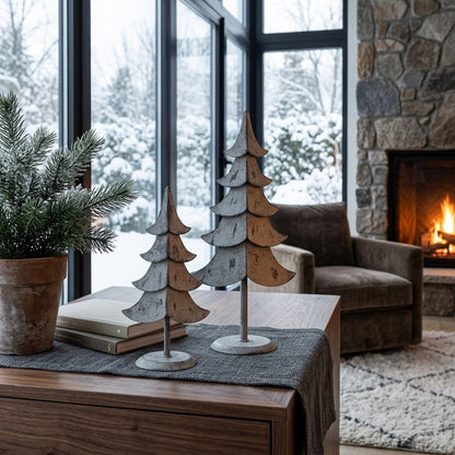 Rustic Metal Standing Tree