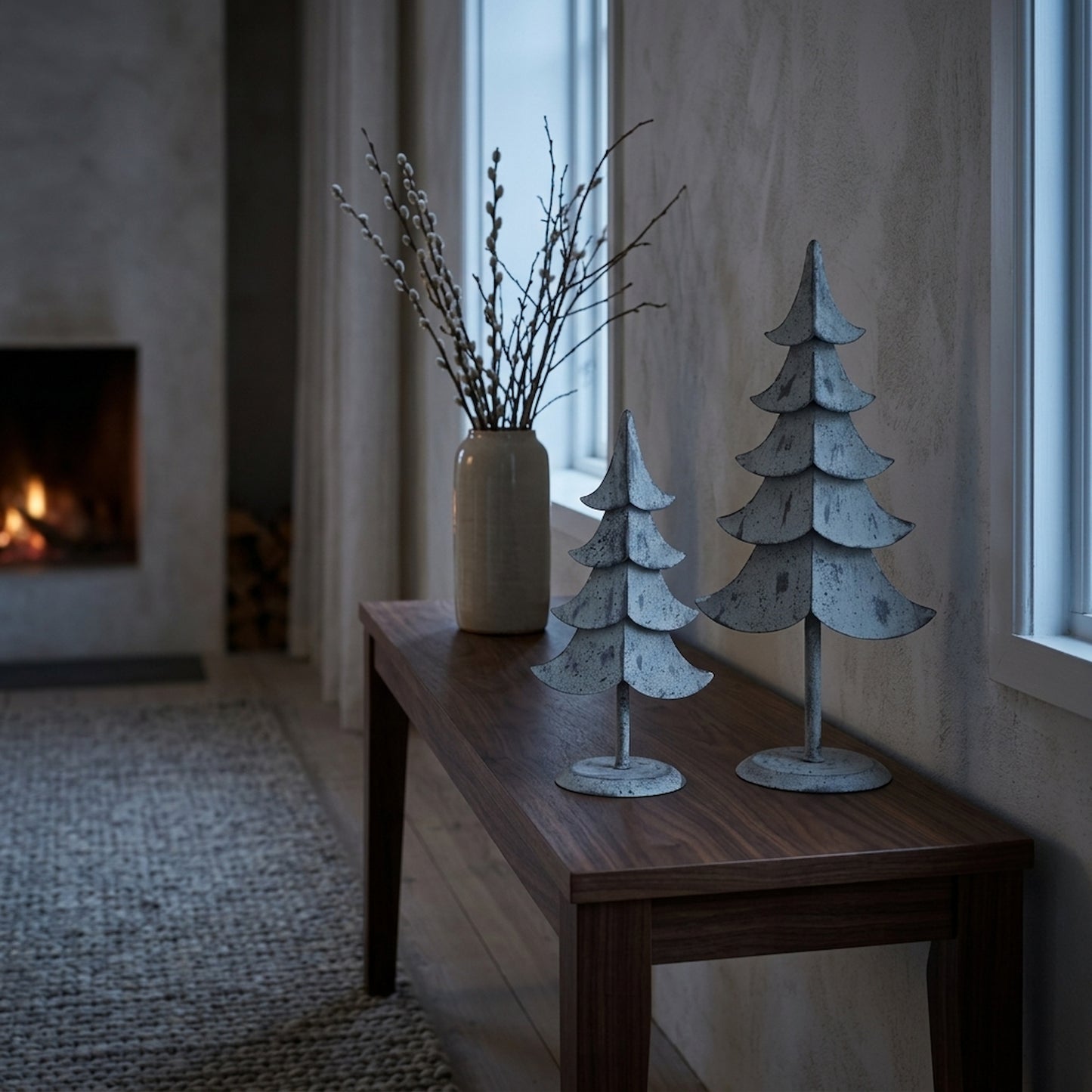 Rustic Metal Standing Tree