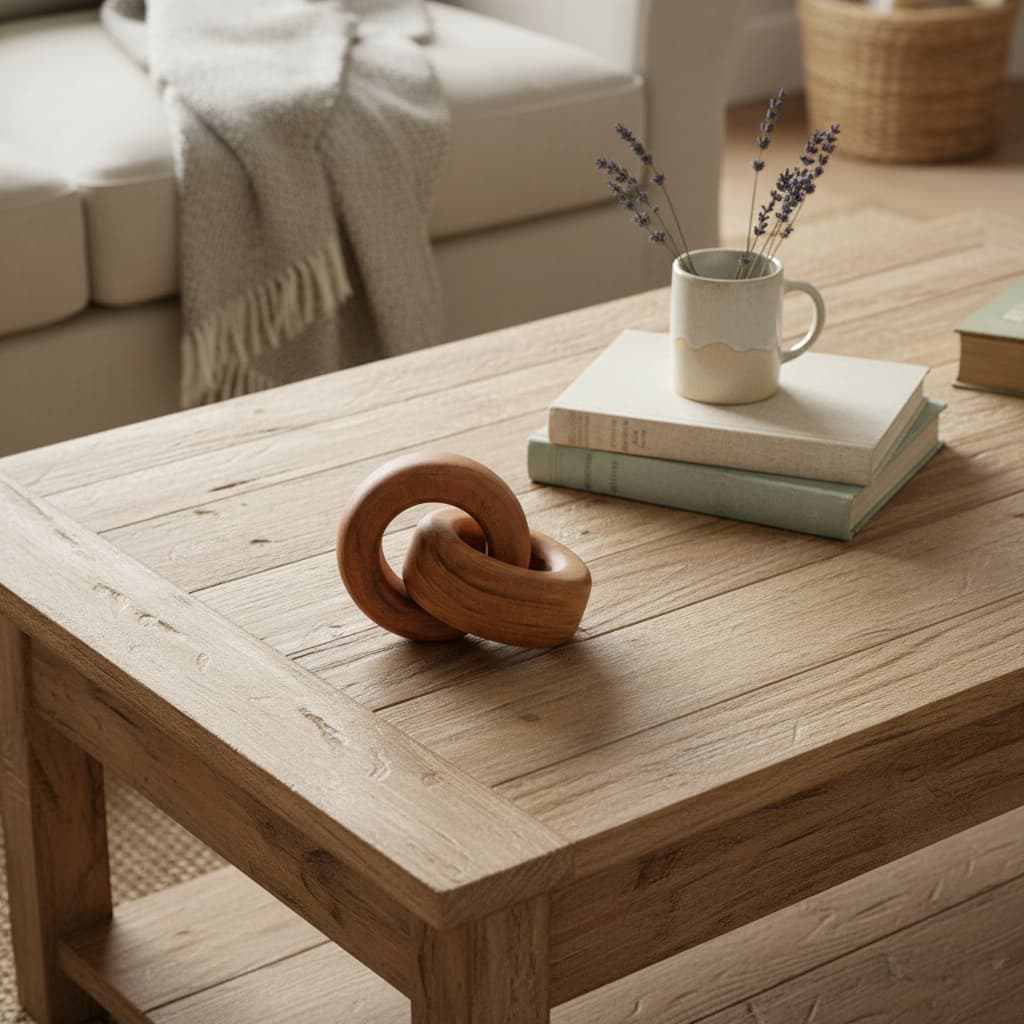 Empire Natural Wood Large Knot Decor