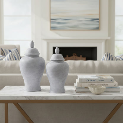 Darcy Large Stone Ginger Jar