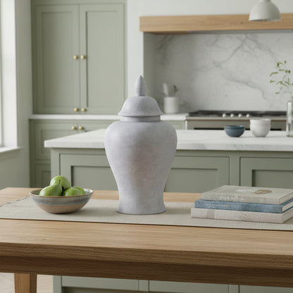 Darcy Large Stone Ginger Jar