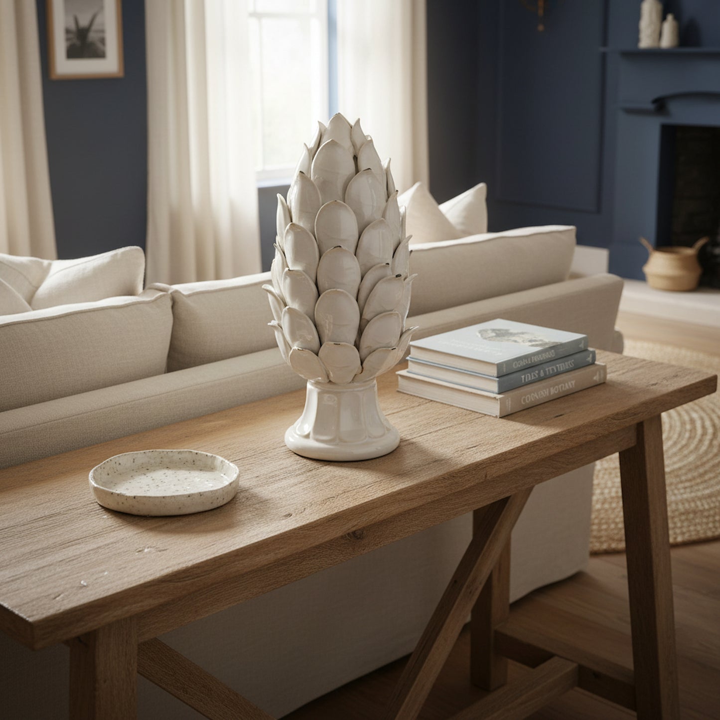 Large Ivory Chianti Artichoke