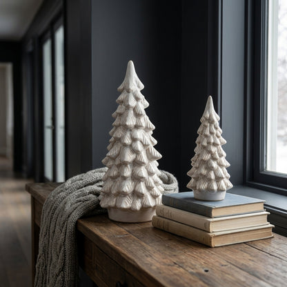 Large Alora Ceramic Snowy Tree