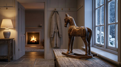 Natural Rocking Horse
