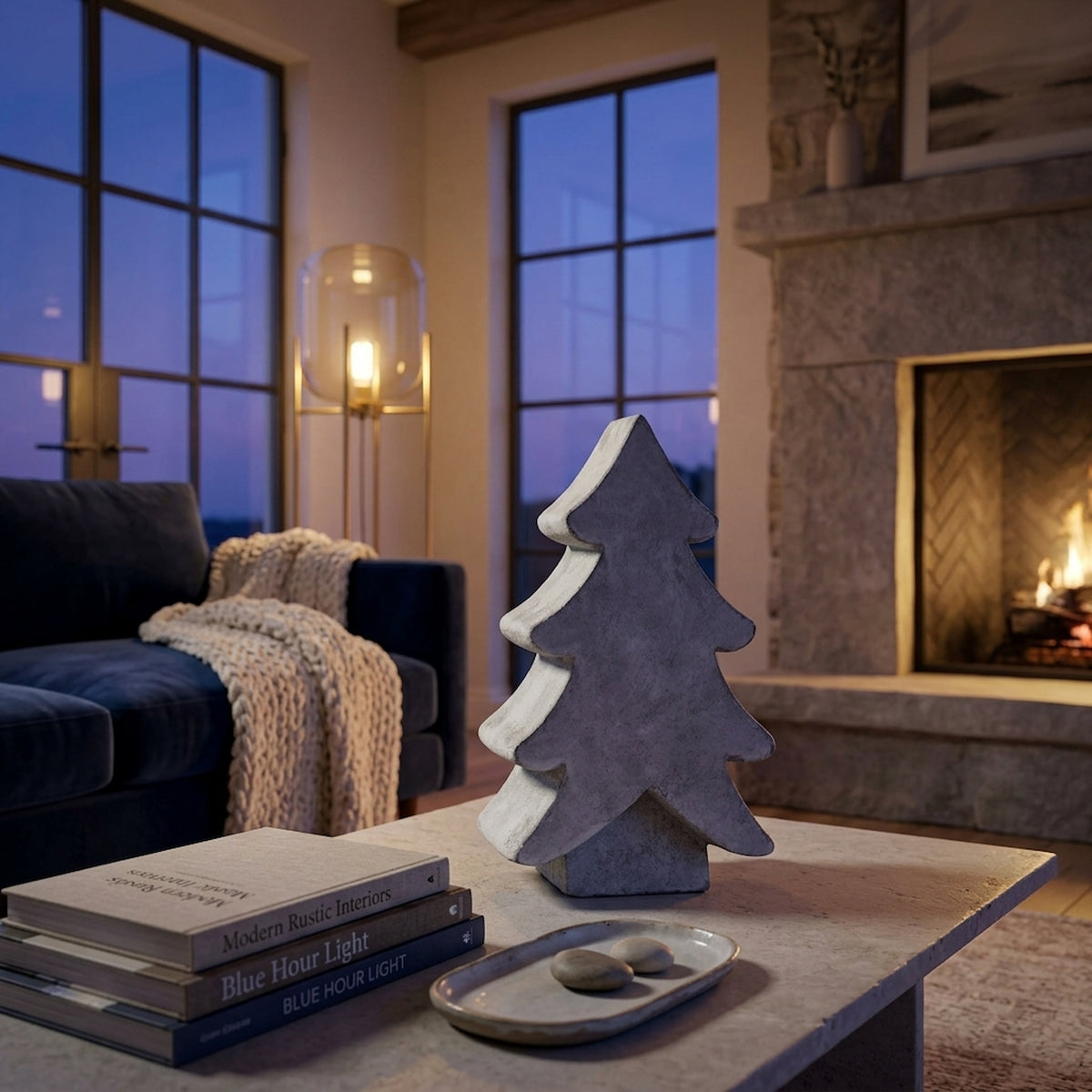 Athena Stone Large Christmas Tree