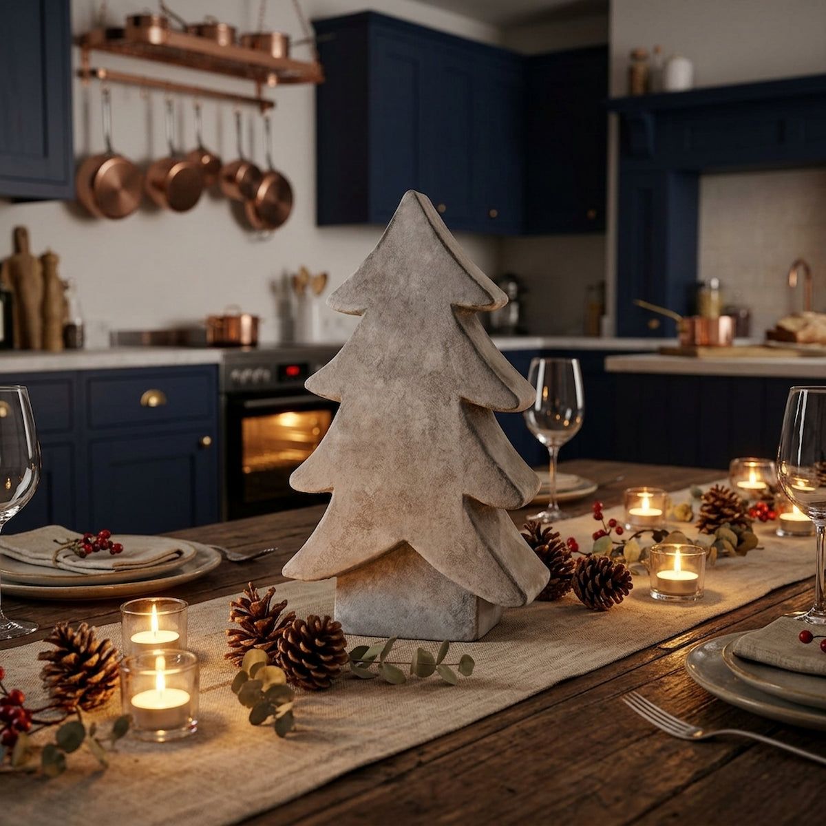Athena Stone Medium Christmas Tree