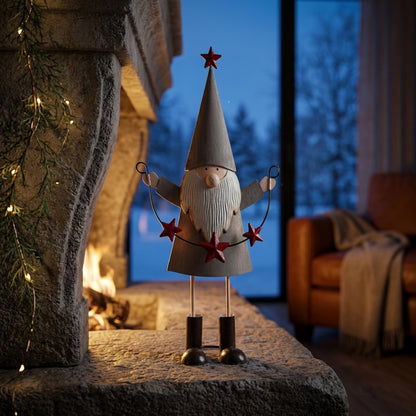 Cheeky Metal Elf with Star Garland