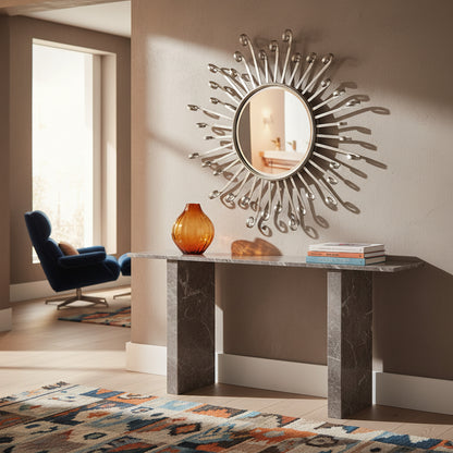 Solaris Spoke Style Wall Mirror