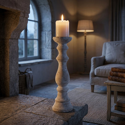 Large Stone Candle holder