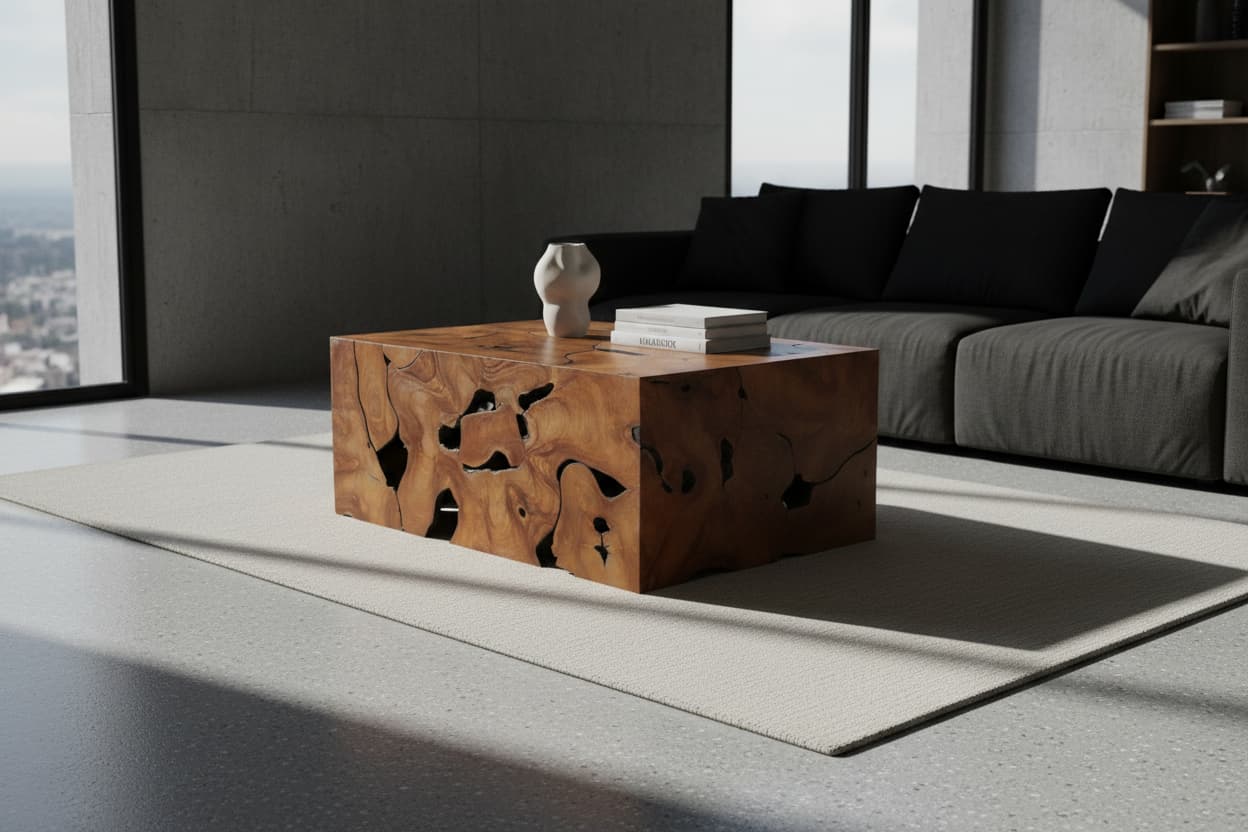 Timor Teak Root Coffee Table