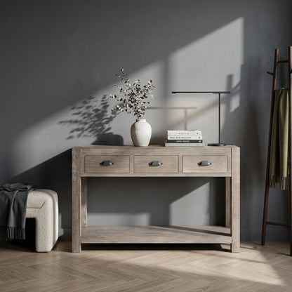 Haldon Collection 3 Drawer Console Table