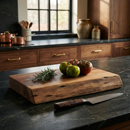 Chopping Board with Live Edge