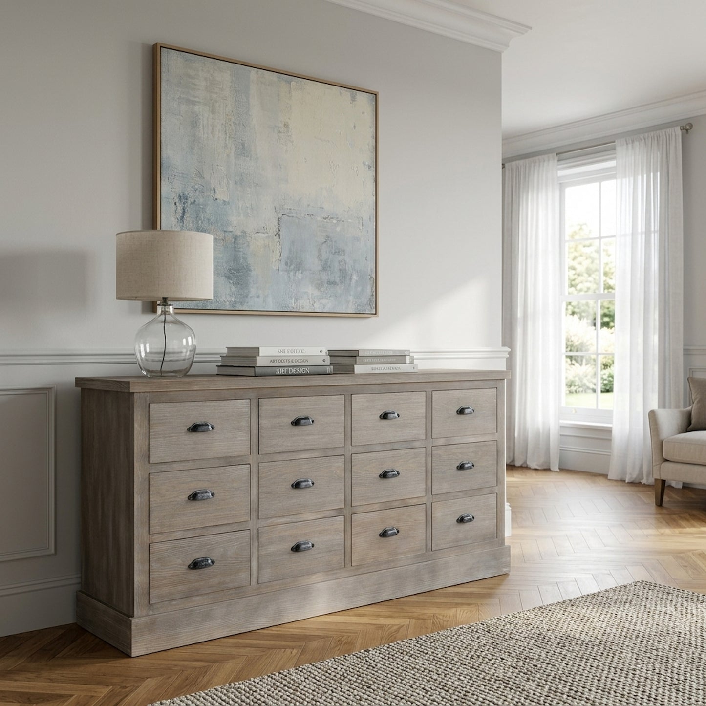 Haldon Collection 12 Drawer Chest