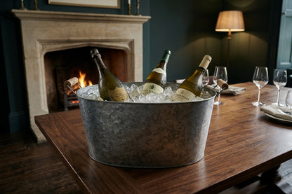 Estate Galvanised Steel Drinks Tub