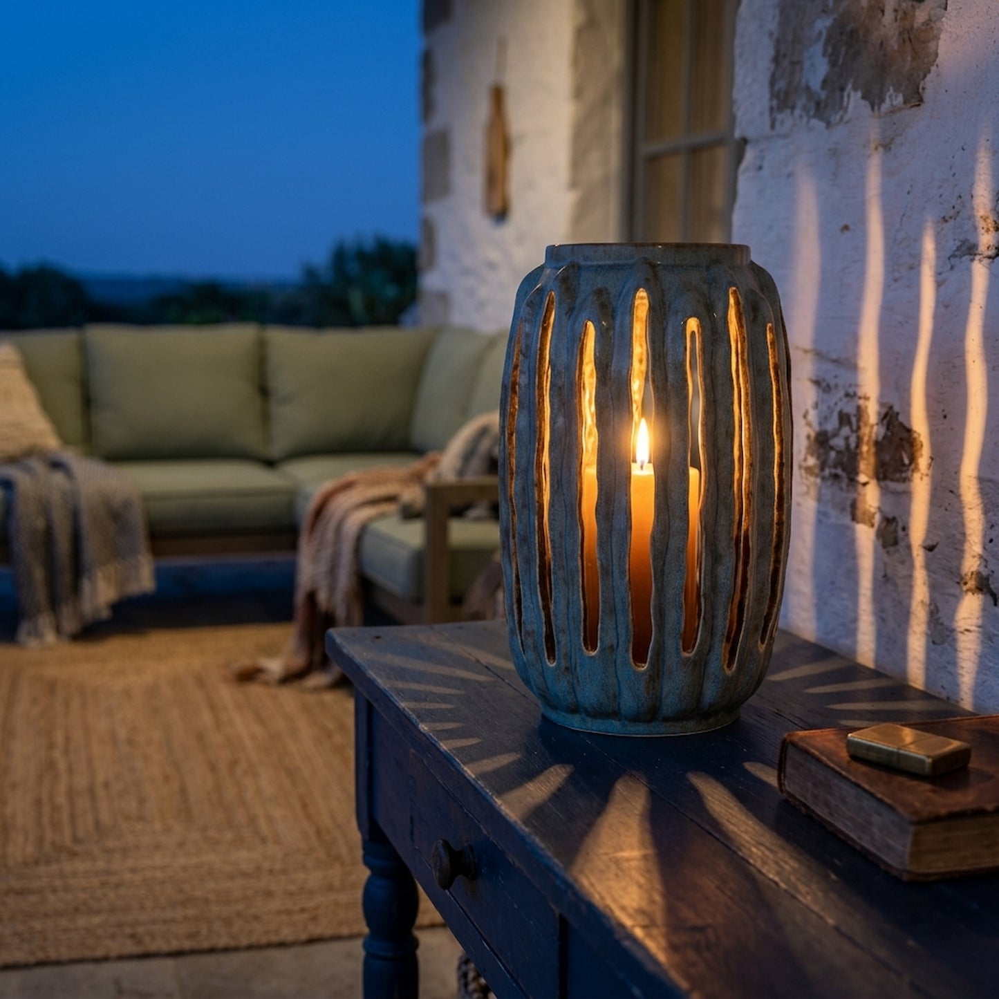Capella Tall Lantern Candle Holder