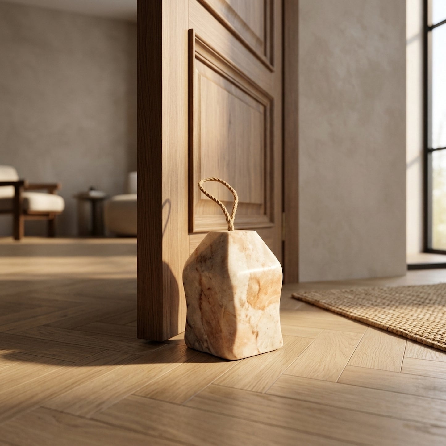 Marble House Doorstop