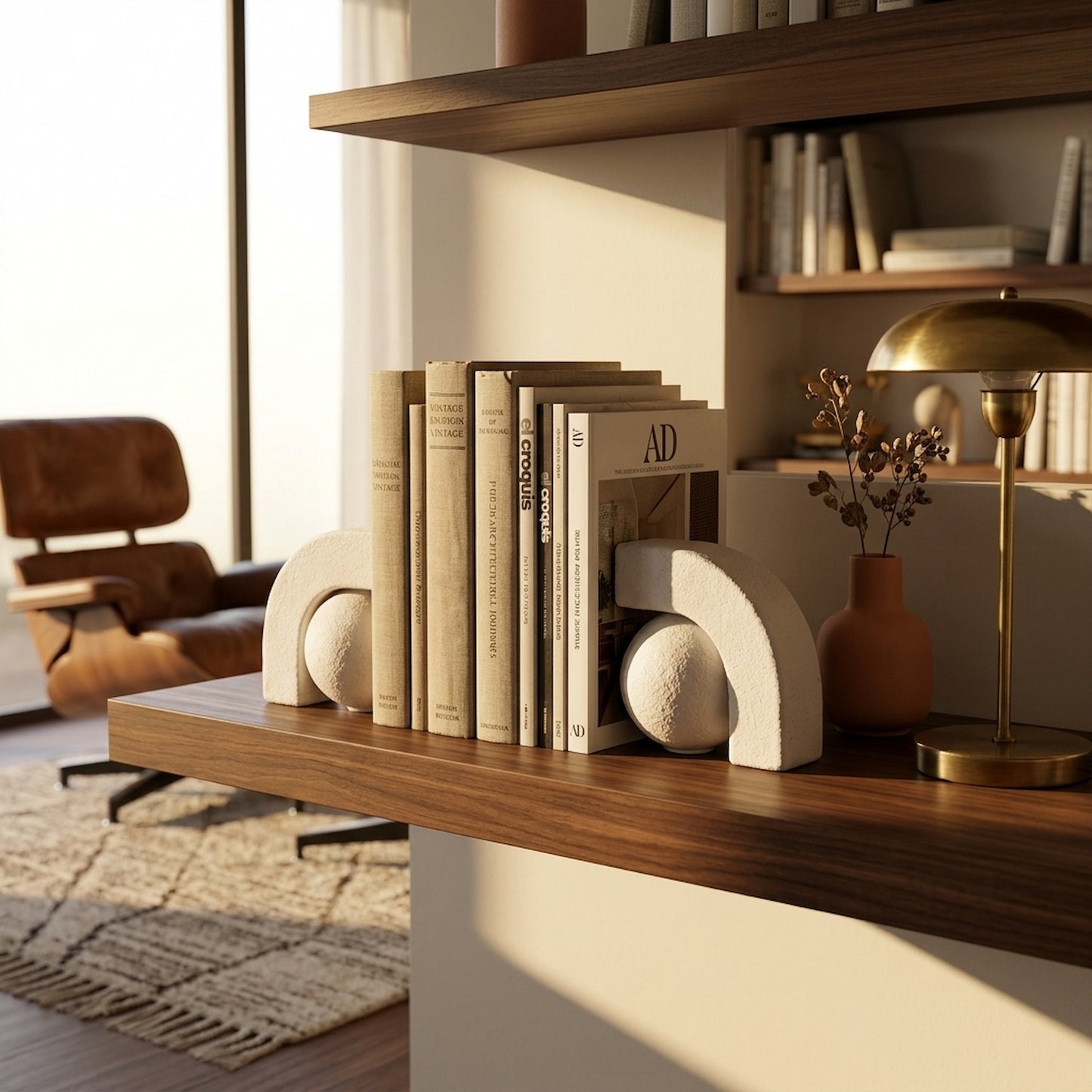 Ashen Book Ends