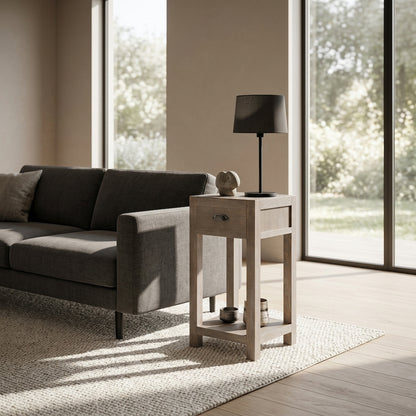 Haldon Collection Small 1 Drawer Lamp Table