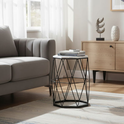 Kashmir Side Table With Octagonal Top