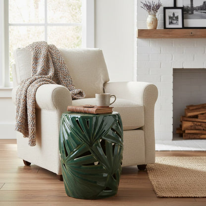 Meadow Green Ceramic Table