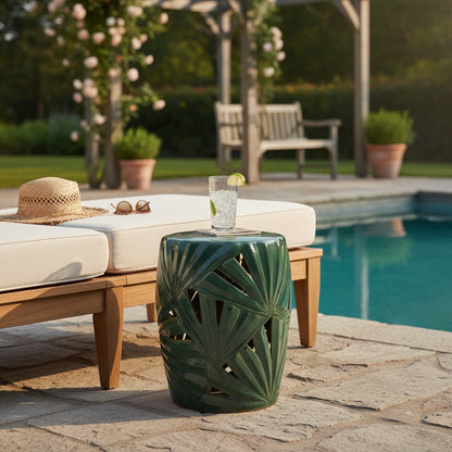 Meadow Green Ceramic Table