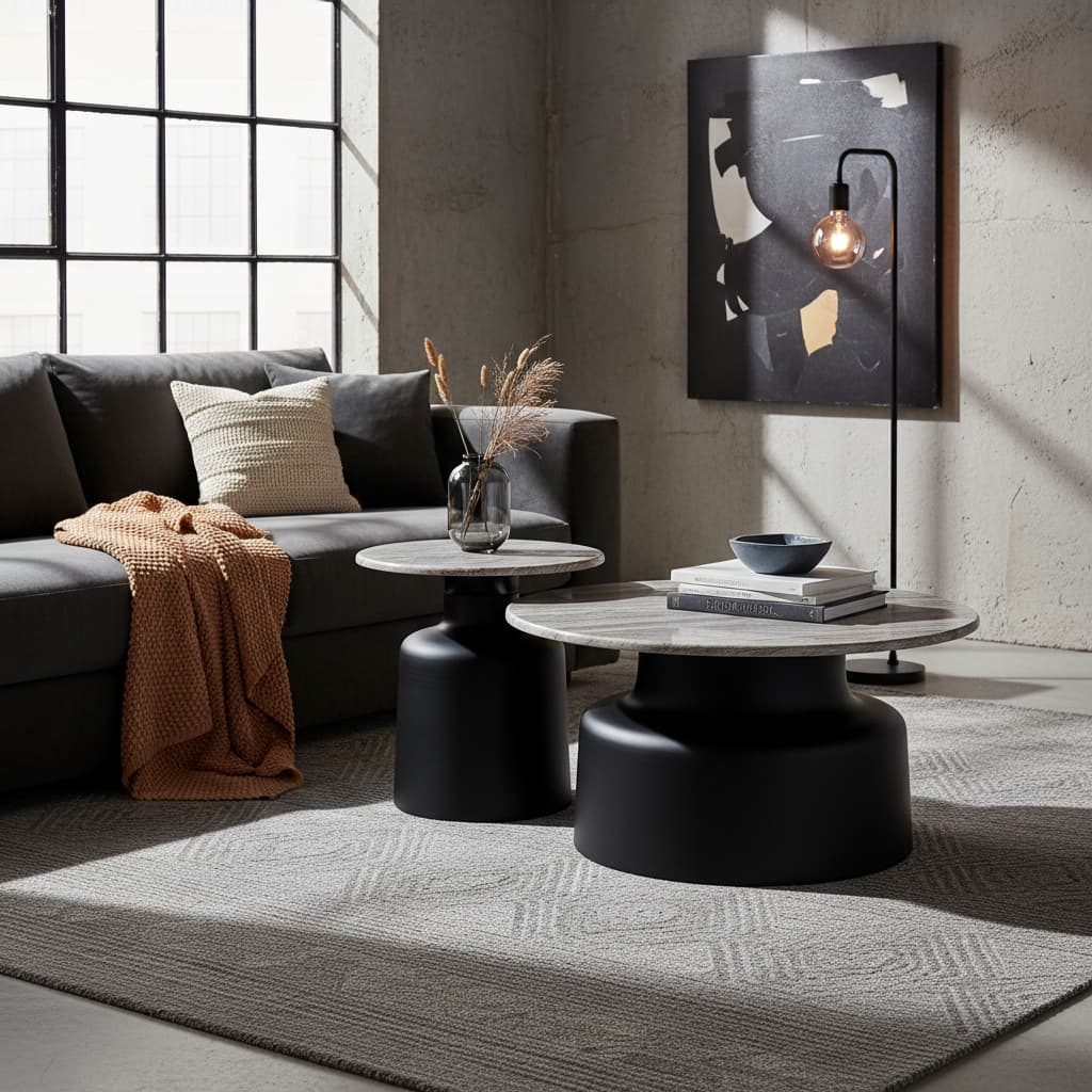 Oura Round Coffee Table