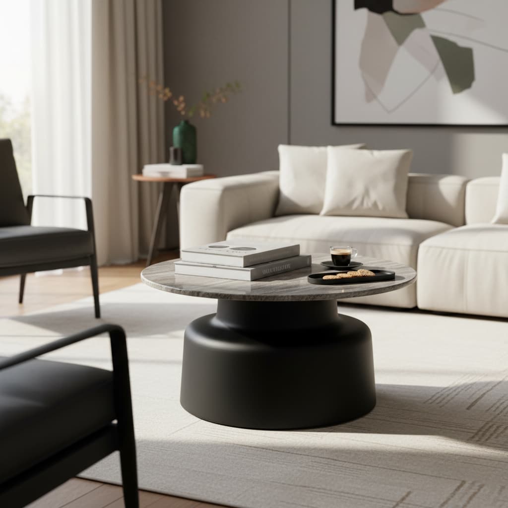 Oura Round Coffee Table