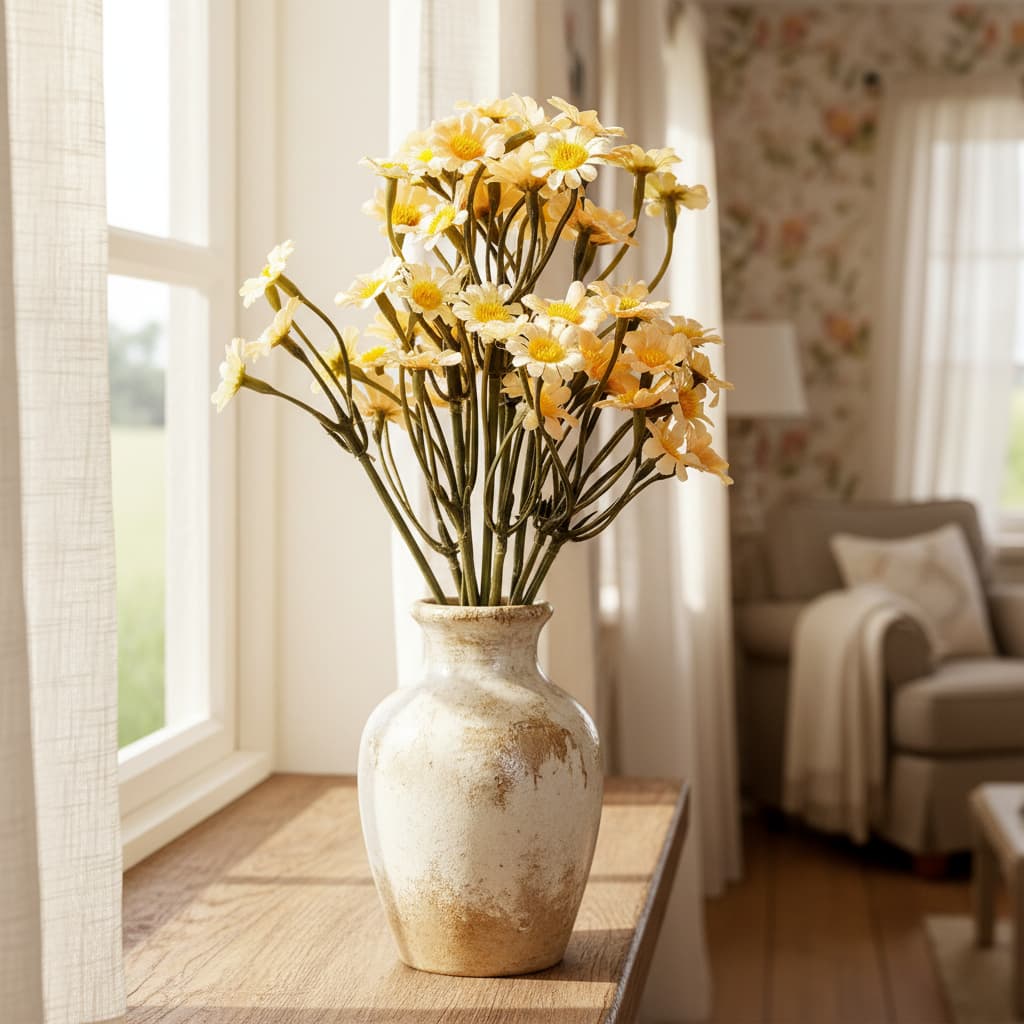 Cream Daisy Bunch