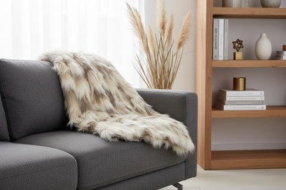 Folia Natural Fur Throw