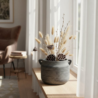 Amalfi Grey Hydria Pot
