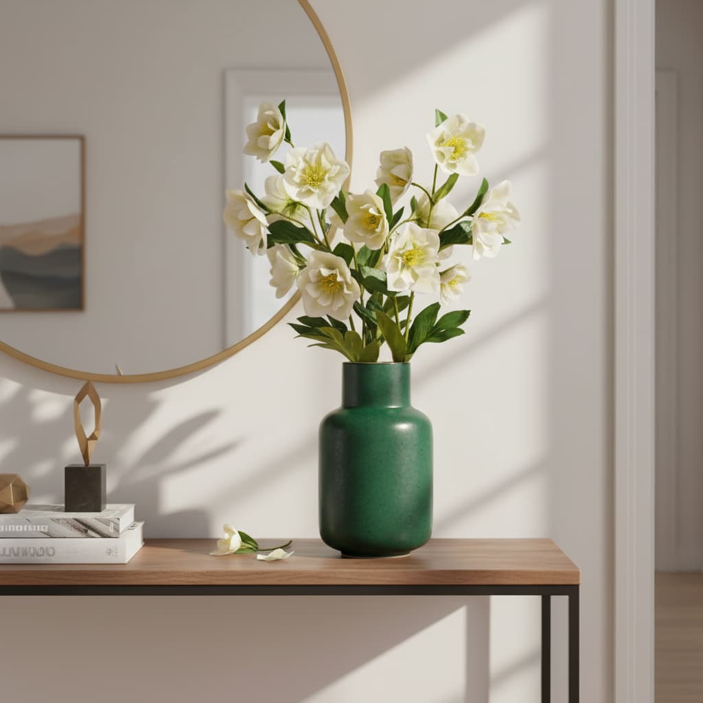 White Hellebore Stem