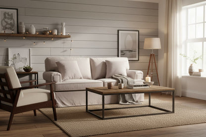 Windsor Two Seat Mink Velvet Sofa