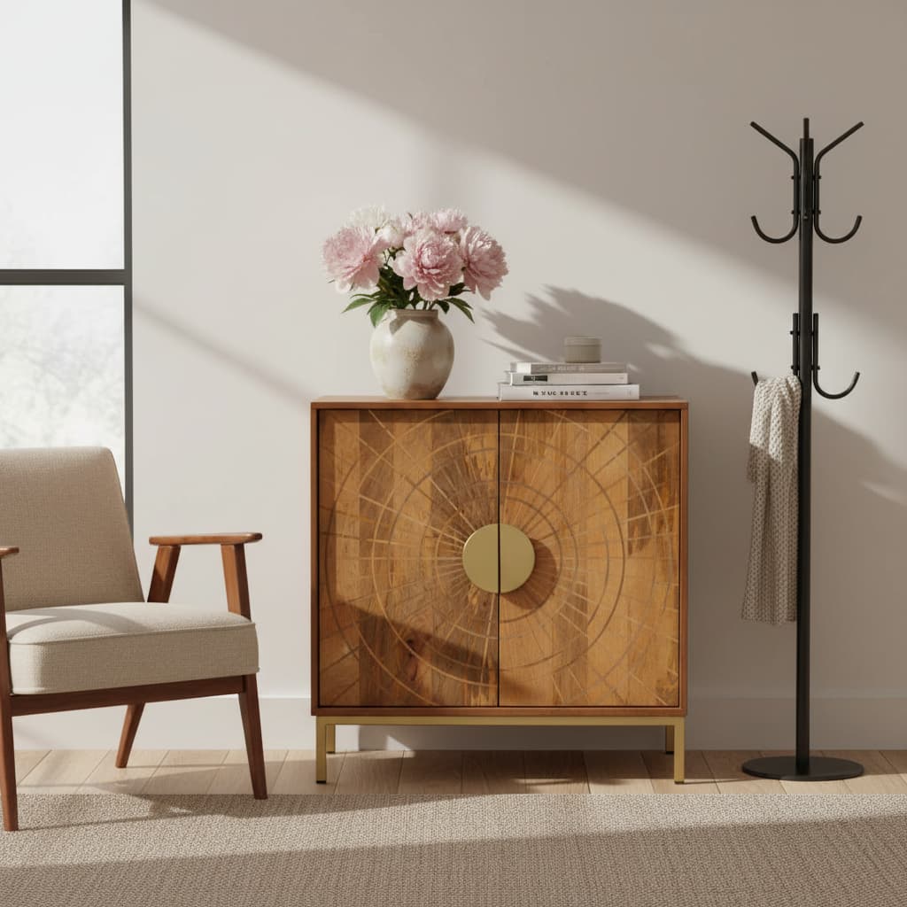 Aurum Two Door Mango Wood Sideboard
