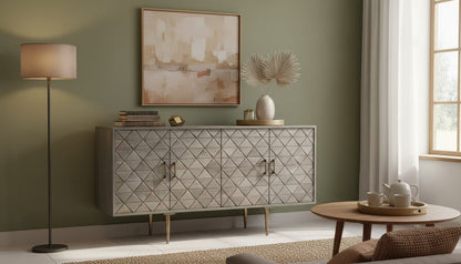 Ghibli 4 Door Mango Wood Sideboard
