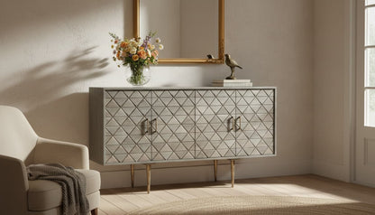 Ghibli 4 Door Mango Wood Sideboard