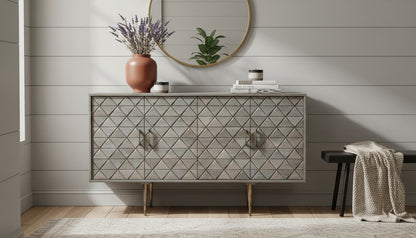 Ghibli 4 Door Mango Wood Sideboard