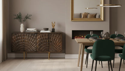 Porto 4 Door Mango Wood Sideboard