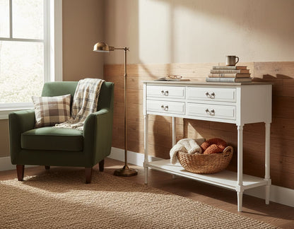 Heirloom 4 Drawer Console Table