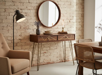 Fleur Console Table with 2 Drawers