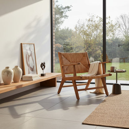 Java Natural Rattan Armchair