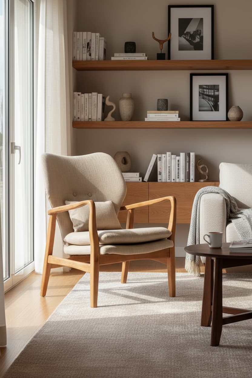 Nordic Beige Chair