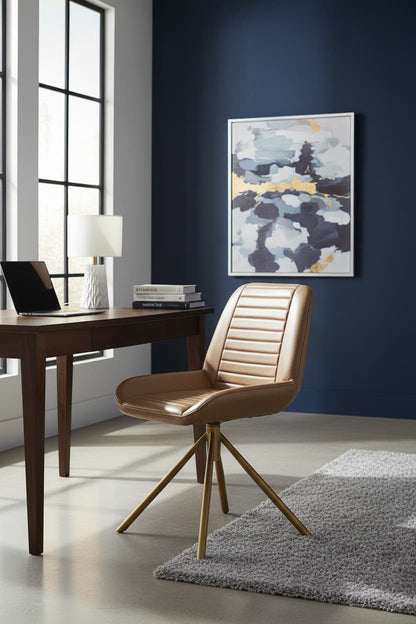 Dakota Grey Leather Chair