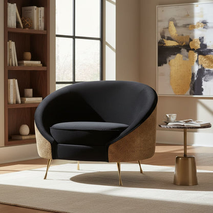 Tribeca Leopard Print Armchair