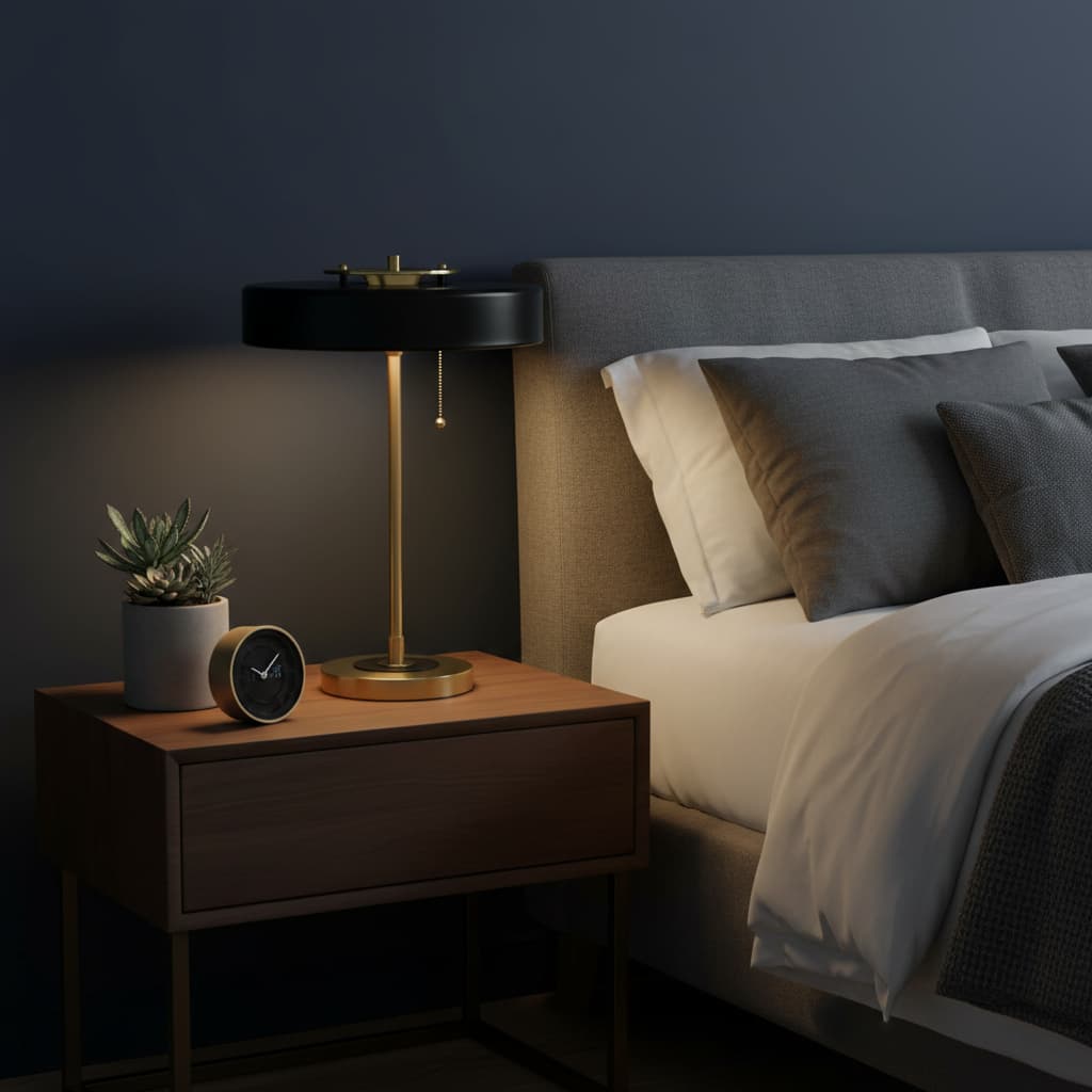 Veneto Black and Gold Table Lamp
