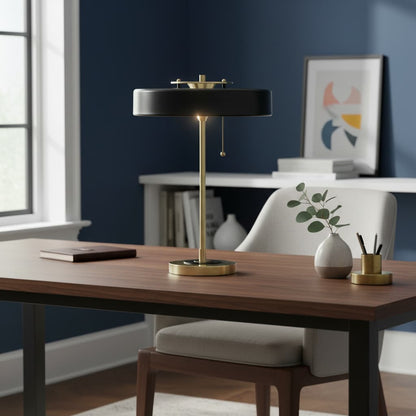 Veneto Black and Gold Table Lamp